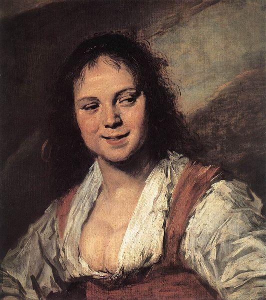 Frans Hals Gypsy Girl oil painting picture